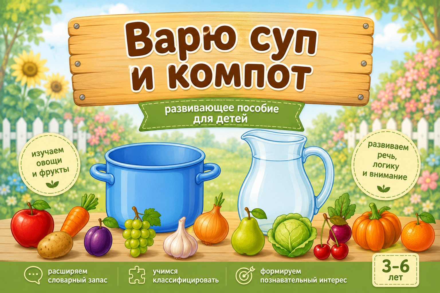 Обложка материала «Варю суп и компот