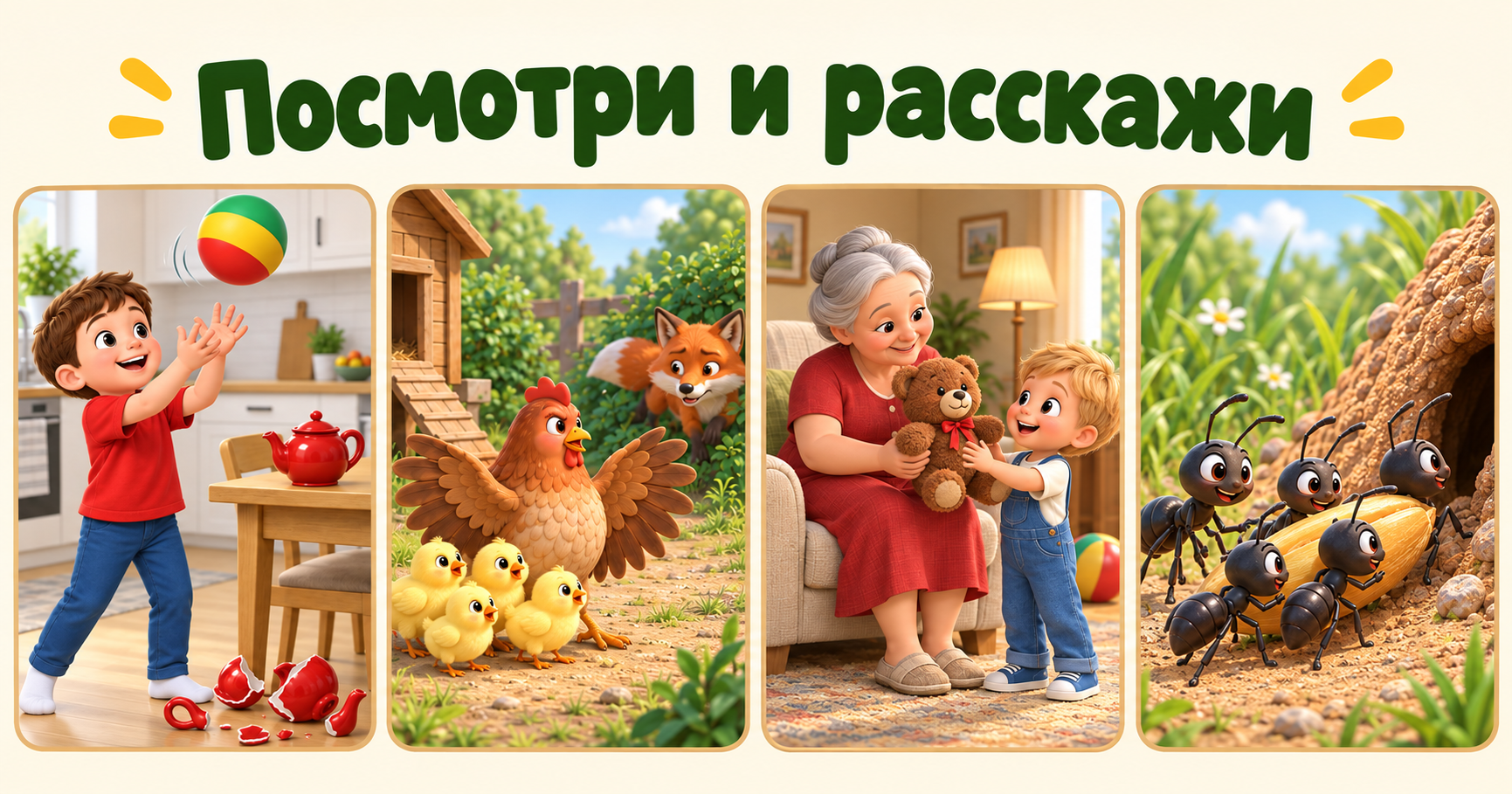 Обложка материала «Составь рассказ.